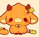 Pumpkin cow