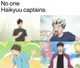 Haikyuu Captains