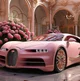 Pink Bugatti 