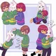 Asriel Chara Frisk