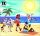 Hazbin Hotel Beach