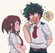 Izuku and Ochaco