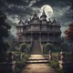Ghostly mansion