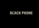 The black phone