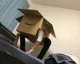 Cardboard Amazon box