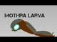 UV mothra larva