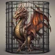 caged dragon