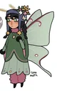 Luna moth Fem Craig