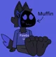 Muffin with big paws