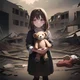 Broken little girl