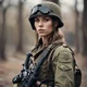Woman soldier