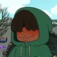 Omar - Green poncho