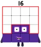 Numberblock 16