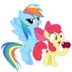 RainbowandAppleBloom