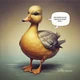 Traumatized duck