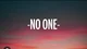 No one 