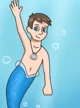The Merperson tail