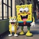 happy spongecat
