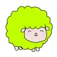 Chartreuse Sheep