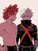 Bakugo y Kirishima 