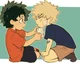izuku et katsuki 