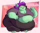 Obese goblin queen