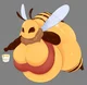 Chubby bee