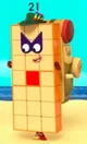 Numberblock 21