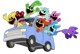 Smiling critter ship