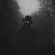 Creepy man