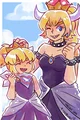 Bowsette And Bow Jr