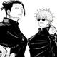 Geto and Gojo 
