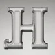 The letter h