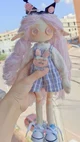 Kuromi girl doll