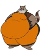 Fat Rocket Raccoon