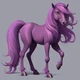 Plum Pony Lady 