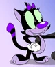 Beltza the cat 