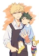 Bakugo babysitting 