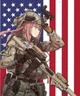 USA girl soldier