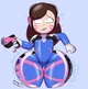 Dva cosplay inflatio