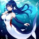 Tsundere mermaid