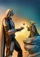 Mando and Grogu
