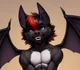 Goth femboy bat