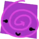 Magenta Spiral Arrow