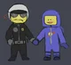 Benny and Lego cops 