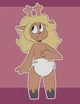 Diapered Noelle