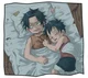 Luffy and Ace