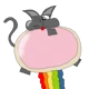 Fat Nyan Cat Sqare