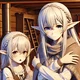 Elf mom and daughter
