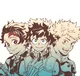 Tanjiro-Izuku-Yuji